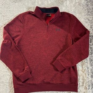 Under armour Red Pullover quarter zip mens